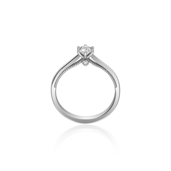 Pierścionek Złoty Z Brylantami 0,31ct RS055