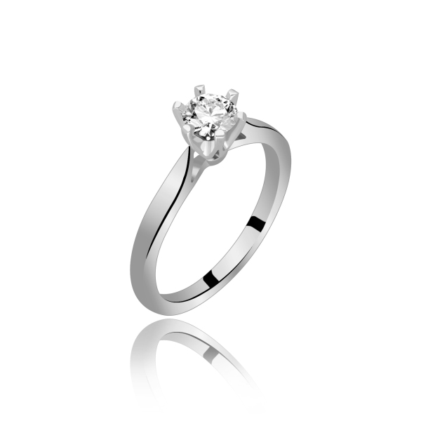 Pierścionek Złoty Z Brylantem 0,30ct RS0336