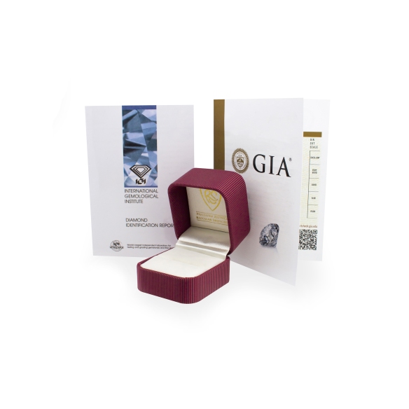 Pierścionek Złoty Z Brylantem 0,30ct RS0336