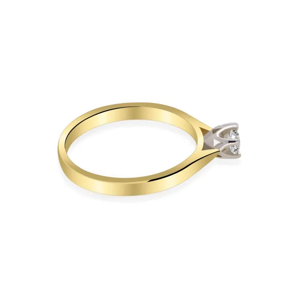 Pierścionek Złoty Z Brylantem 0,30ct RS0284