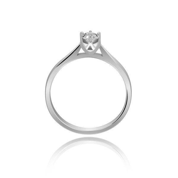 Pierścionek Złoty Z Brylantem 0,30ct RS0284