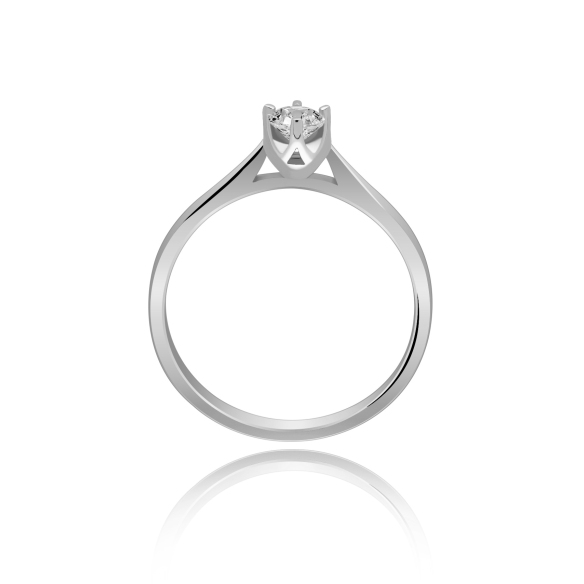 Pierścionek Złoty Z Brylantem 0,30ct RS0284