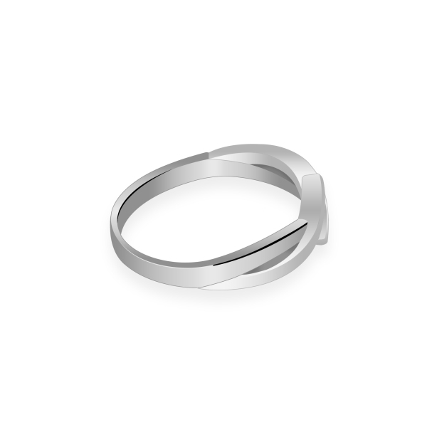 Pierścionek Złoty Z Brylantem 0,04ct RS0010