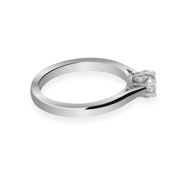 Pierścionek Złoty Z Brylantami 0,32ct RSTB58