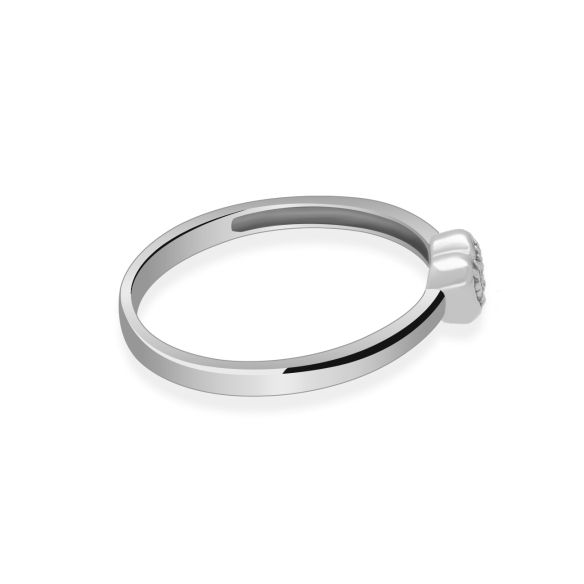 Pierścionek Złoty Z Brylantami 0,03ct  RS0065