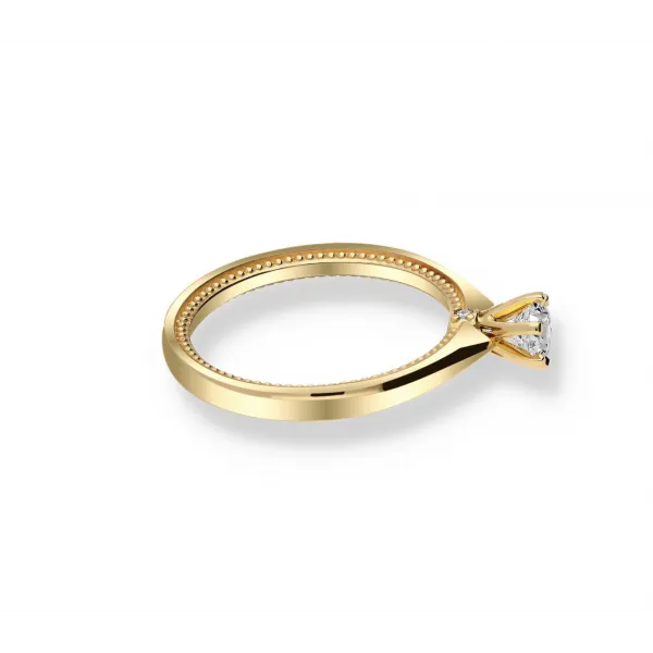 Pierścionek Złoty Z Brylantami 0,33ct RS9998