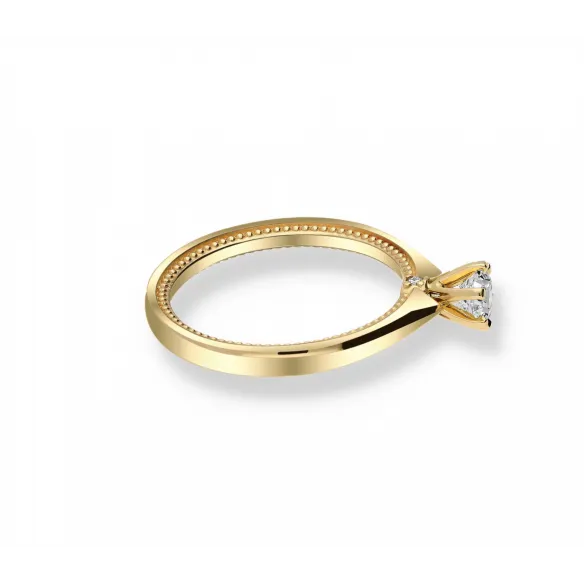 Pierścionek Złoty Z Brylantami 0,33ct RS9998