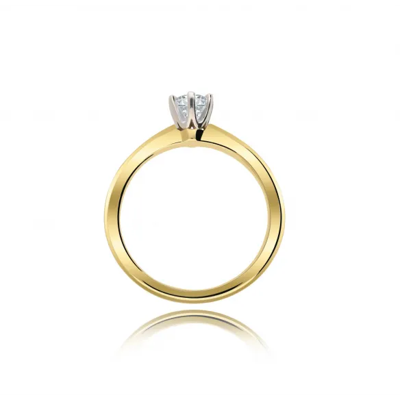 Pierścionek Złoty Z Brylantem 0,30ct RS0226