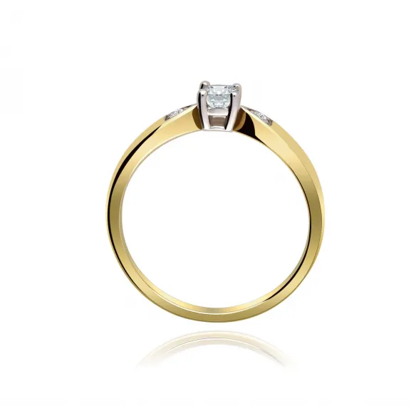 Pierścionek Złoty Z Brylantami 0,23ct RS0346BIS
