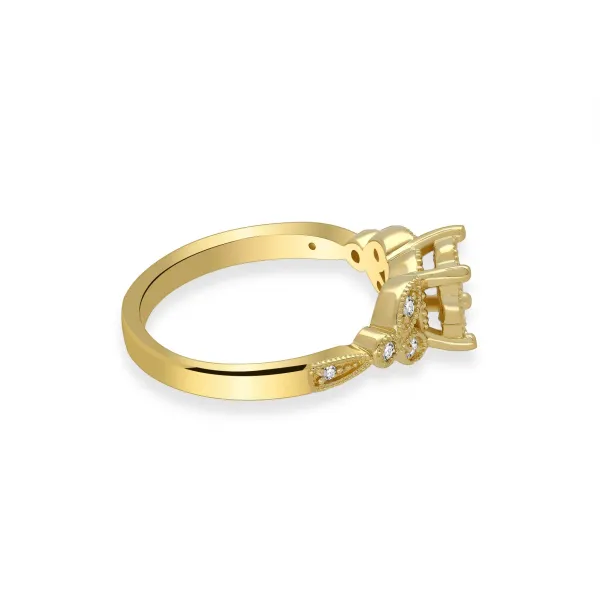 Złoty Pierścionek z Brylantami 0,30ct RSTB34