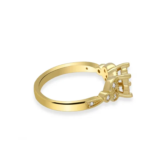 Złoty Pierścionek z Brylantami 0,30ct RSTB34