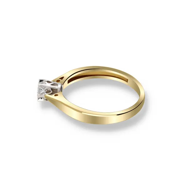 Pierścionek Złoty Z Brylantem 0,25ct RS0148