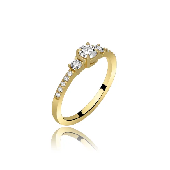 Pierścionek Złoty Z Brylantami 0,50ct RSM0011