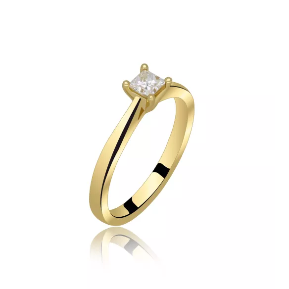 Pierścionek Złoty Z Brylantem 0,30ct RS0001