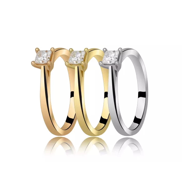 Pierścionek Złoty Z Brylantem 0,30ct RS0001