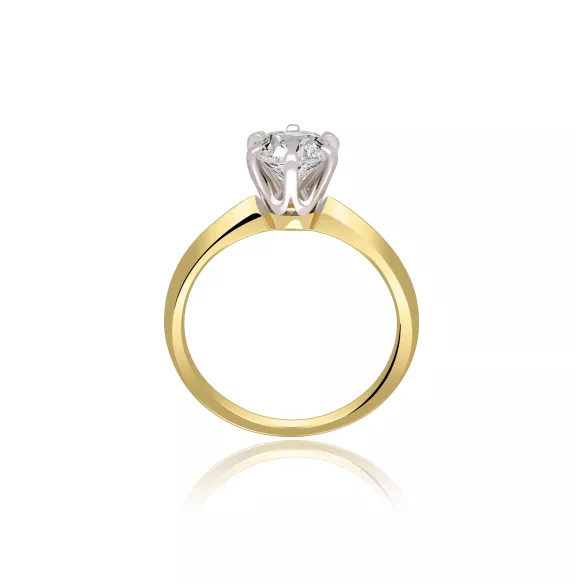 Pierścionek Złoty Z Brylantem 1,00ct RS0226
