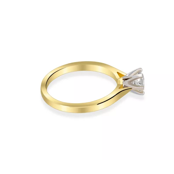 Pierścionek Złoty Z Brylantem 0,50ct RS0336