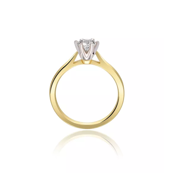 Pierścionek Złoty Z Brylantem 0,50ct RS0336