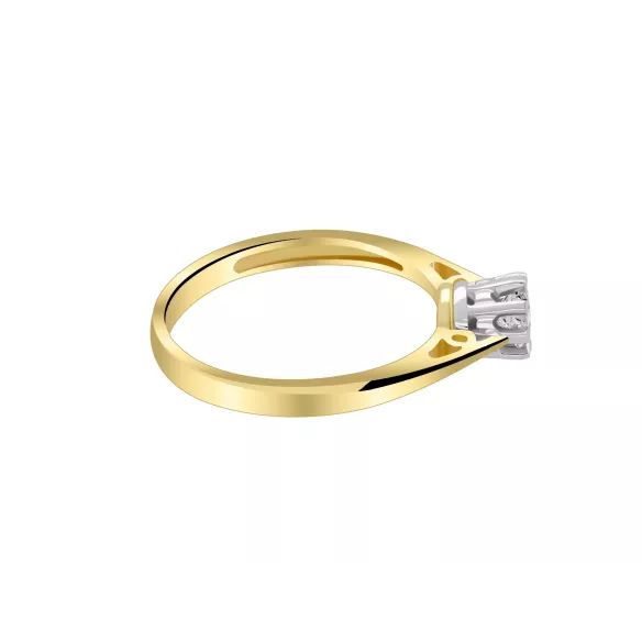 Złoty Pierścionek Z Brylantem 0,30ct RSI006