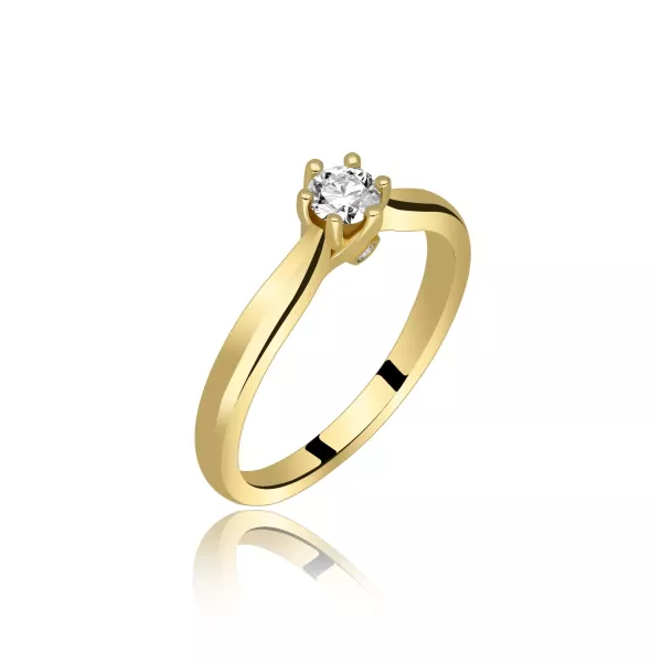 Pierścionek Z Brylantami 0,22ct RS9972