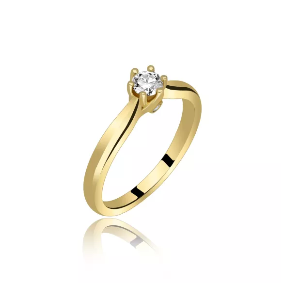 Pierścionek Z Brylantami 0,22ct RS9972