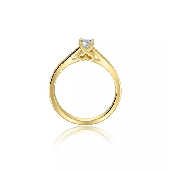 Pierścionek Z Brylantem 0,30ct RS9971