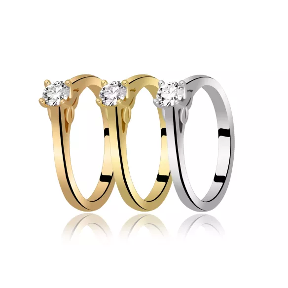 Pierścionek Z Brylantem 0,30ct RS9971