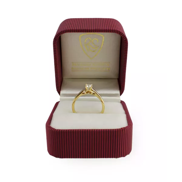 Pierścionek Z Brylantem 0,30ct RS9971