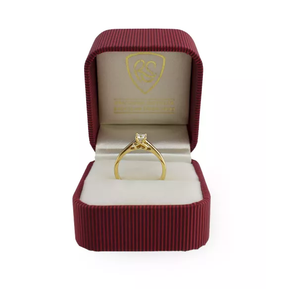 Pierścionek Z Brylantem 0,30ct RS9971