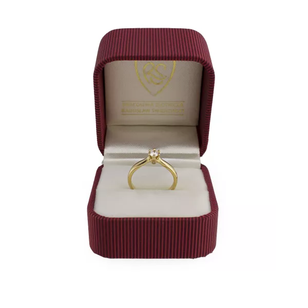 Pierścionek Z Brylantami 0,22ct RS9972