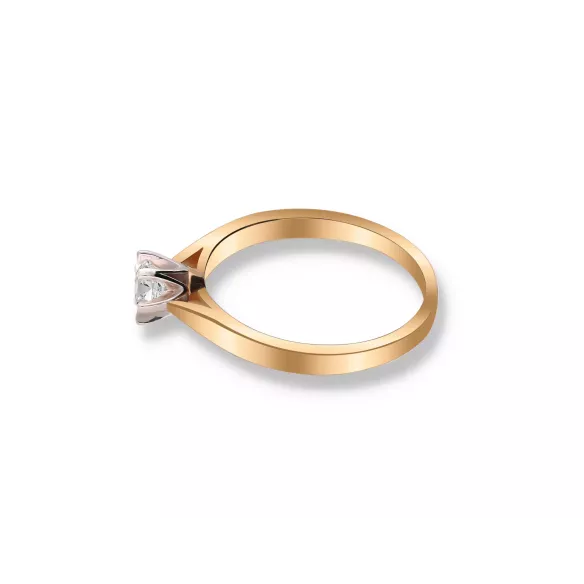 Pierścionek Zaręczynowy Z Brylantem 0,25ct RS0336