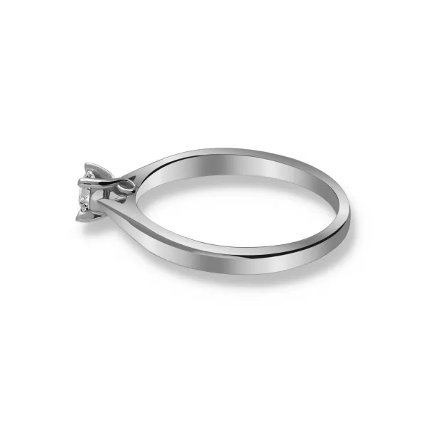 Pierścionek Złoty Z Brylantem 0,15ct RS0190