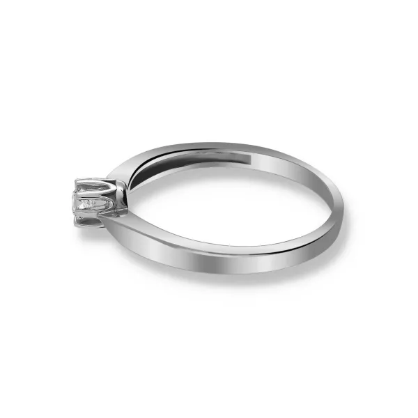 Pierścionek Złoty Z Brylantem 0,15ct RS0156