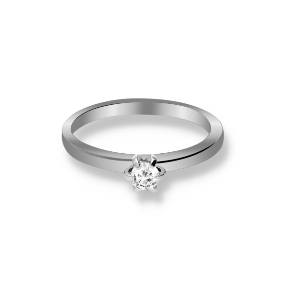 Pierścionek Złoty Z Brylantem 0,15ct RS0000