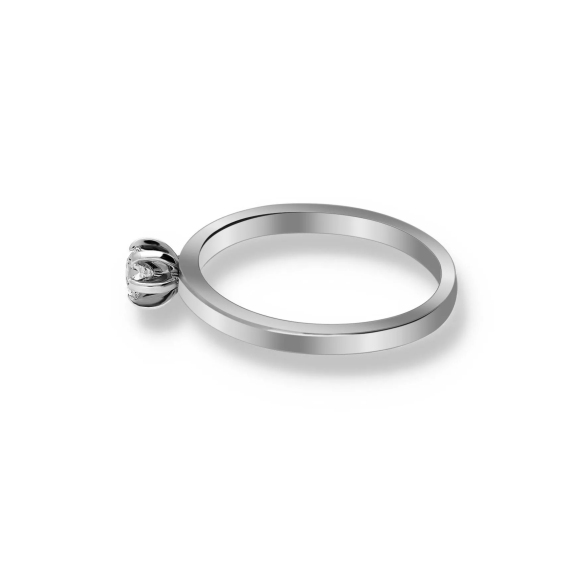 Pierścionek Złoty Z Brylantem 0,15ct RS0000