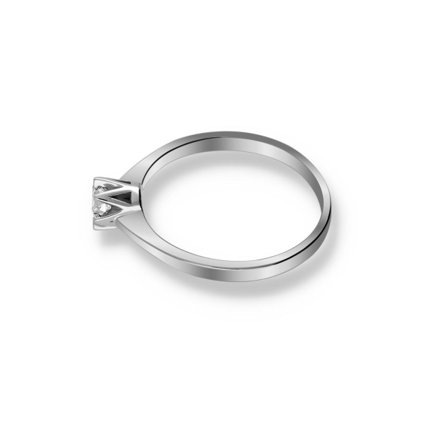 Pierścionek Złoty Z Brylantem 0,20ct RS0211