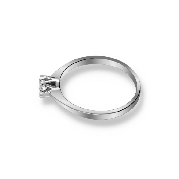 Pierścionek Złoty Z Brylantem 0,20ct RS0211