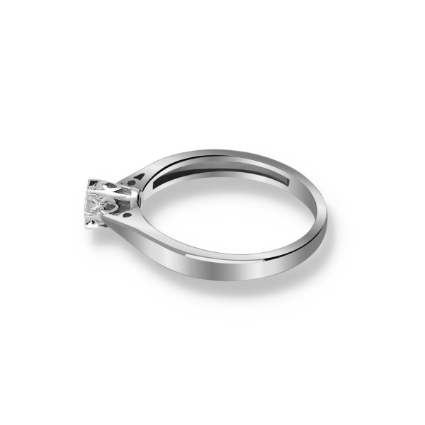 Pierścionek Złoty Z Brylantem 0,10ct RS0148