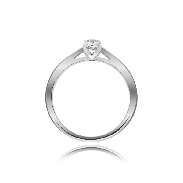 Pierścionek Złoty Z Brylantem 0,15ct RS0122