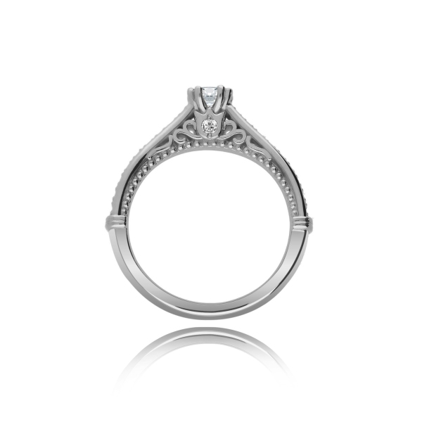 Pierścionek Złoty Z Brylantami 0,48ct RSTB30