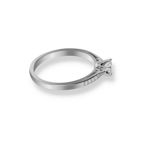 Pierścionek Złoty Z Brylantami 0,25ct RSTB50