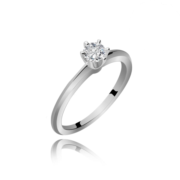 Pierścionek Złoty Z Brylantem 0,30ct RS0226