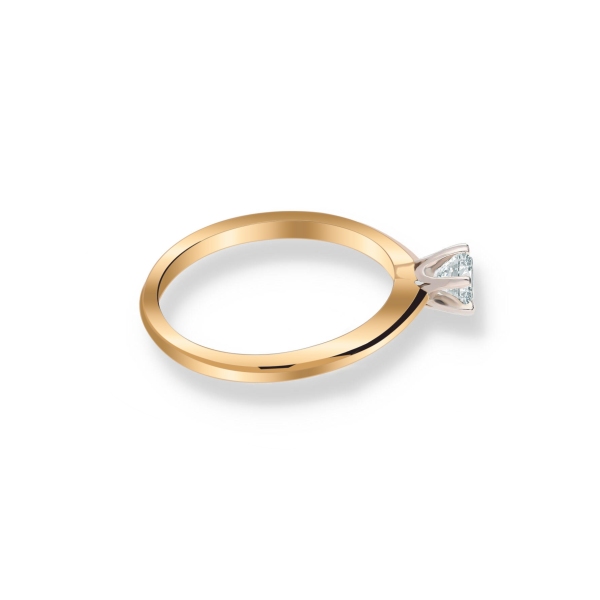 Pierścionek Złoty Z Brylantem 0,30ct RS0226