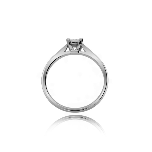 Pierścionek Złoty Z Brylantami 0,12ct RS0396
