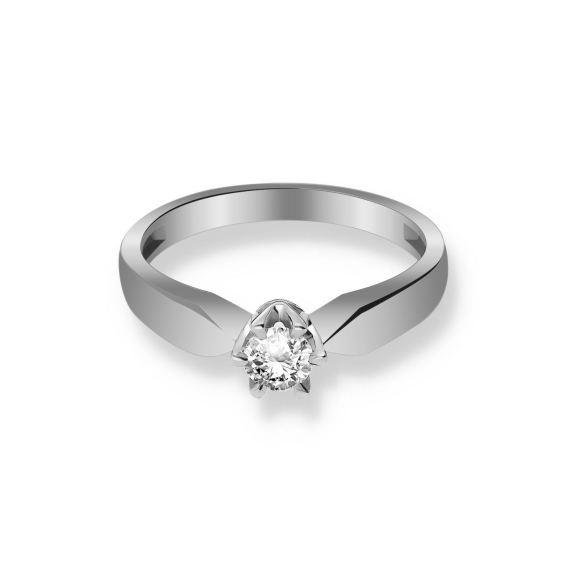 Pierścionek Złoty Z Brylantem 0,30ct RS0041