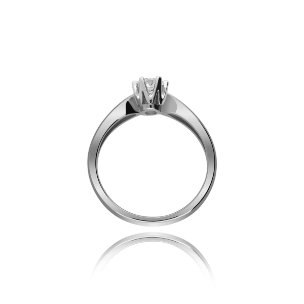 Pierścionek Złoty Z Brylantem 0,30ct RS0041