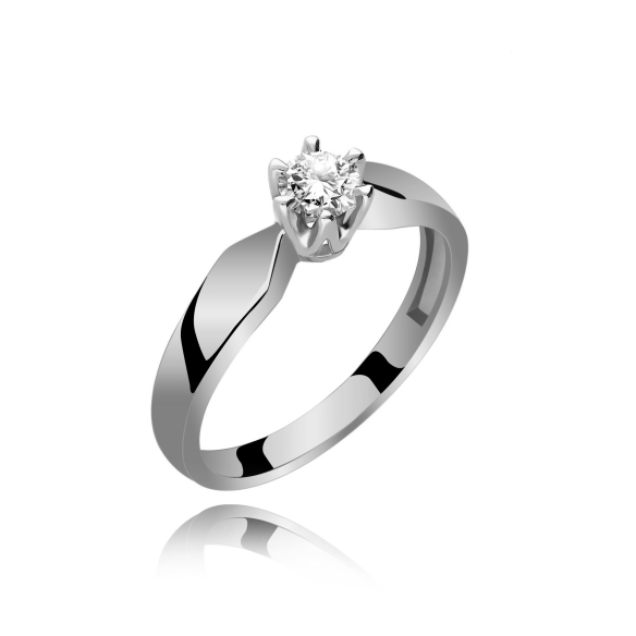 Pierścionek Złoty Z Brylantem 0,30ct RS0041