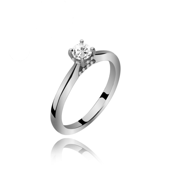 Pierścionek Złoty Z Brylantami 0,38ct RS0000