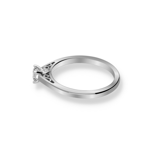 Pierścionek Złoty Z Brylantami 0,29ct RSTB52