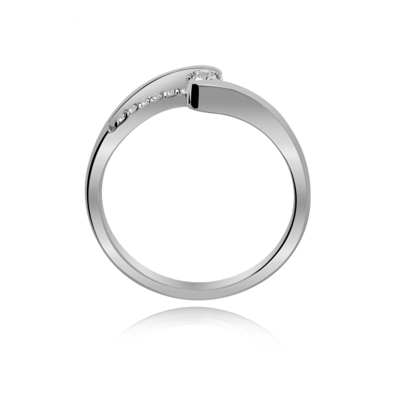 Pierścionek Złoty Z Brylantami 0,20ct RS0280